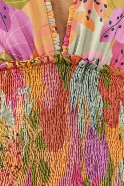 Farm Rio Sweet Forest Long Sleeve Mini Dress 10 Farm Rio Sweet Forest Long Sleeve Mini Dress -Farm Rio 306085 04