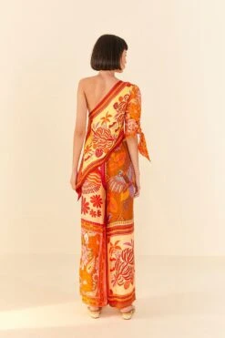 Farm Rio Forest Mixed Scarves Lenzing™ Ecovero™ Viscose Crop Top 11 Farm Rio Forest Mixed Scarves Lenzing™ Ecovero™ Viscose Crop Top -Farm Rio 306093 03