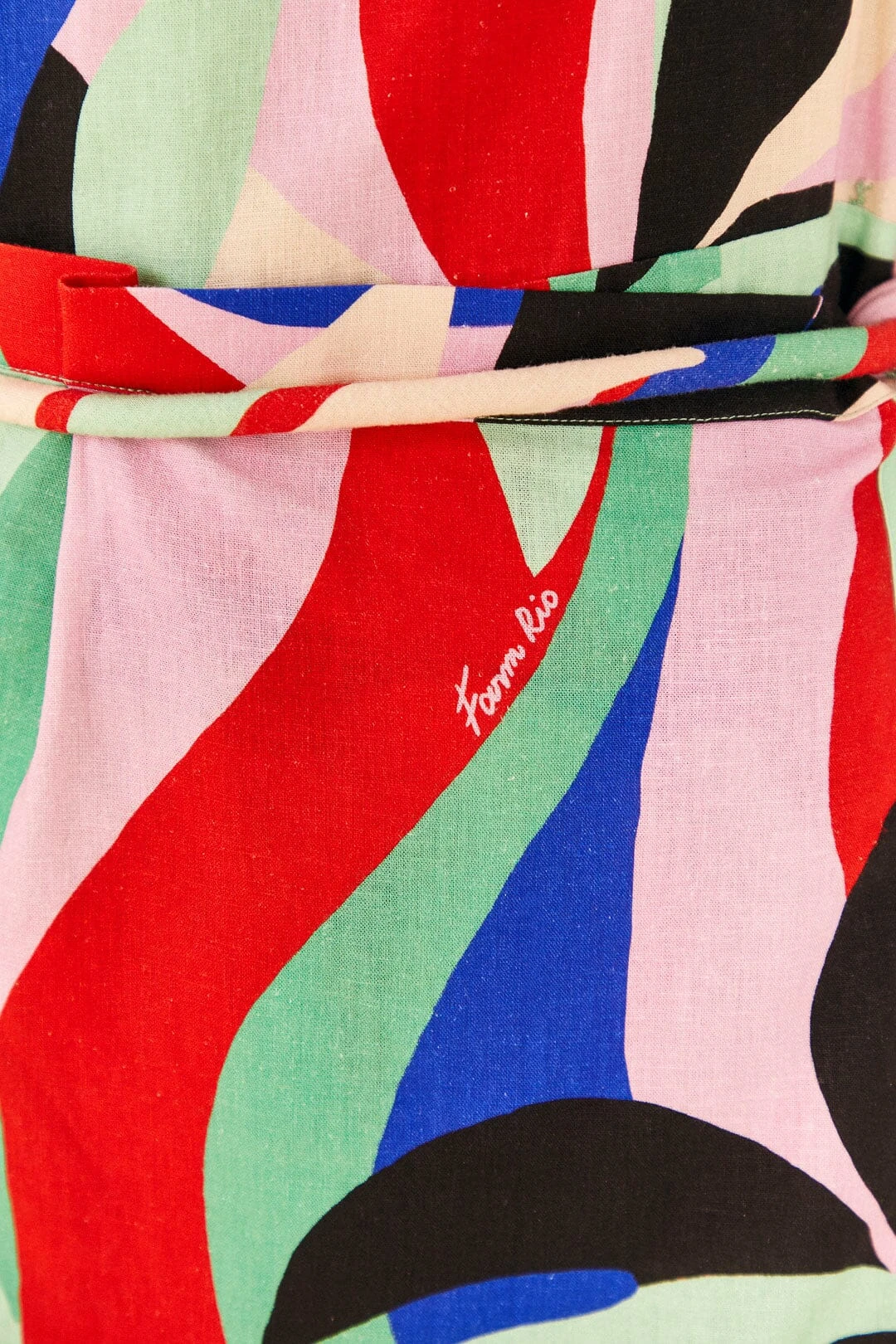 Farm Rio Colorful Monstera Mini Dress 7 Farm Rio Colorful Monstera Mini Dress - Image 5