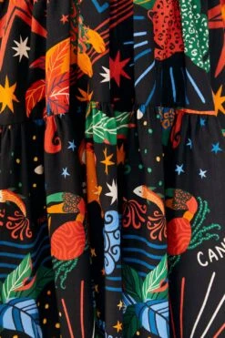 Farm Rio Zodiac Organic Cotton Mini Dress 12 Farm Rio Zodiac Organic Cotton Mini Dress -Farm Rio 306150 05