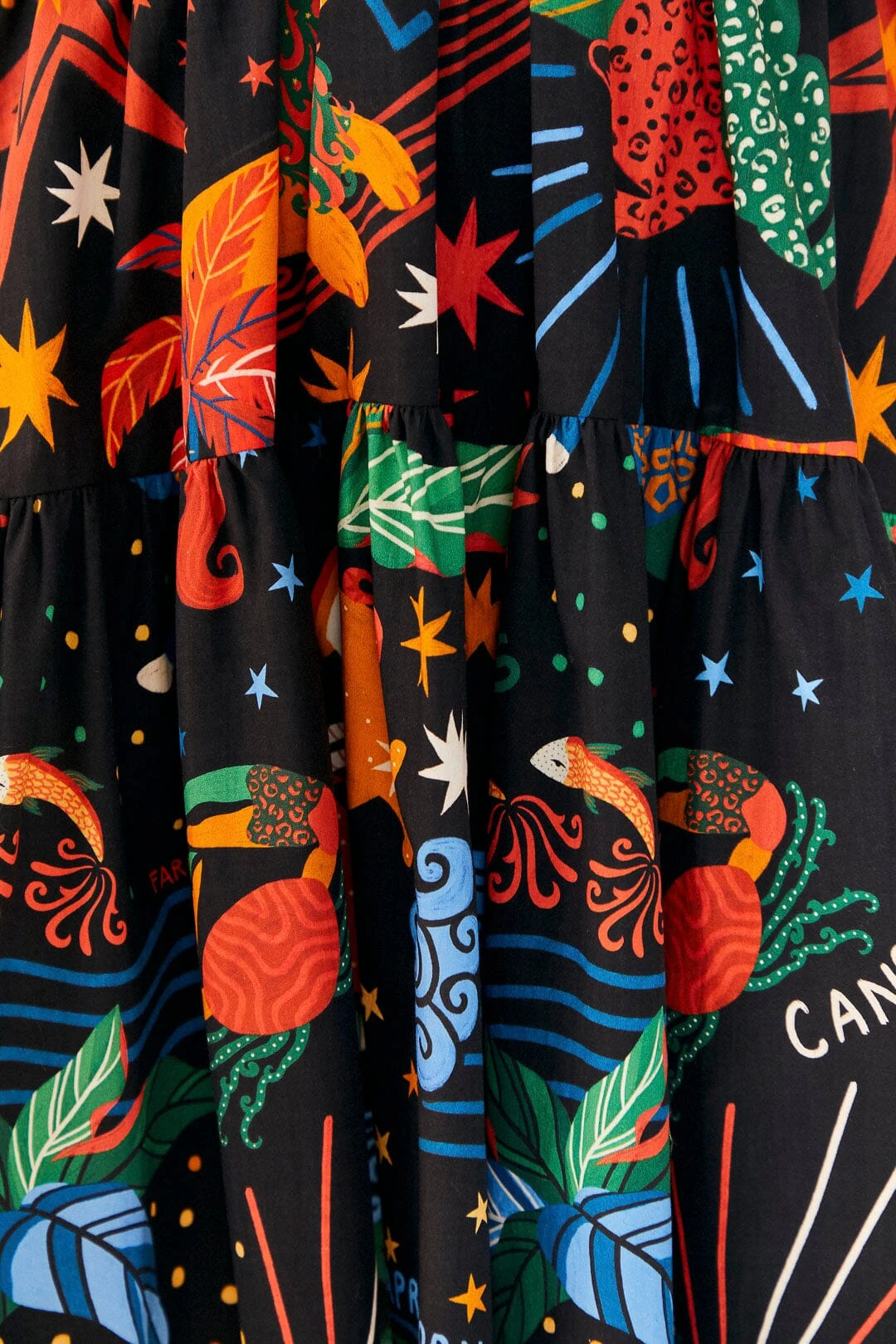 Farm Rio Zodiac Organic Cotton Mini Dress 7 Farm Rio Zodiac Organic Cotton Mini Dress - Image 5