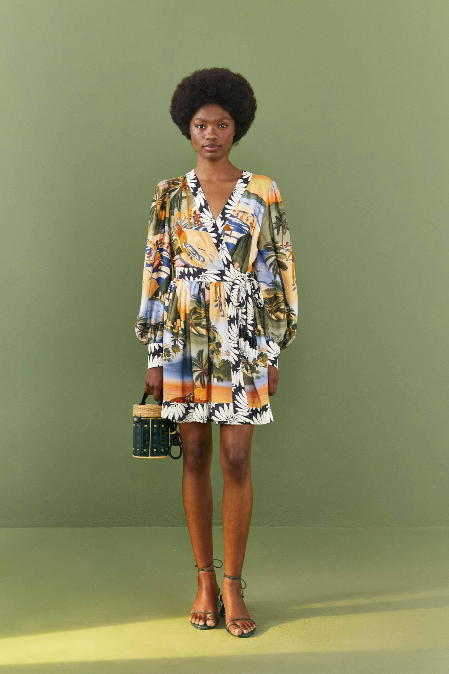 Farm Rio CariocaLenzing™ Ecovero™ Viscose Mini Dress 4 Farm Rio CariocaLenzing™ Ecovero™ Viscose Mini Dress - Image 2