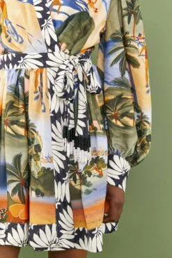 Farm Rio CariocaLenzing™ Ecovero™ Viscose Mini Dress 10 Farm Rio CariocaLenzing™ Ecovero™ Viscose Mini Dress -Farm Rio 306164 03