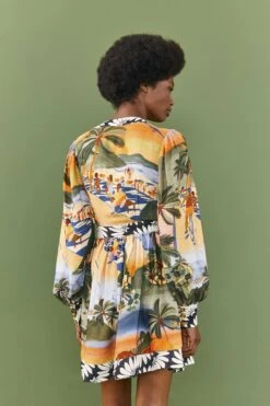 Farm Rio CariocaLenzing™ Ecovero™ Viscose Mini Dress 11 Farm Rio CariocaLenzing™ Ecovero™ Viscose Mini Dress -Farm Rio 306164 04