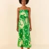 Farm Rio Tropical Groove Circle Cut Out Midi Dress 2 Farm Rio Tropical Groove Circle Cut Out Midi Dress -Farm Rio 306167 04