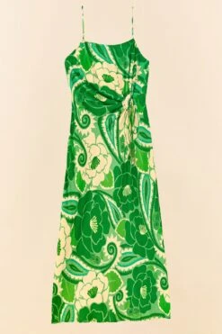 Farm Rio Tropical Groove Circle Cut Out Midi Dress 11 Farm Rio Tropical Groove Circle Cut Out Midi Dress -Farm Rio 306167 06