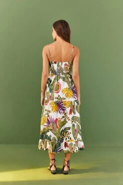 Farm Rio Striped Forest Maxi Dress -Farm Rio 306204 03