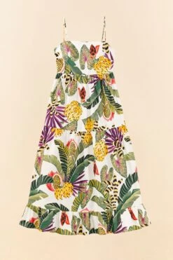 Farm Rio Striped Forest Maxi Dress -Farm Rio 306204 05