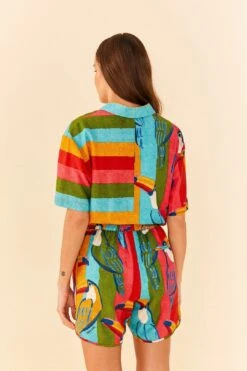 Farm Rio Wonderful Toucans Unisex Shorts -Farm Rio 306244 03