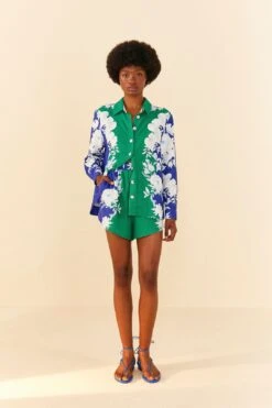 Farm Rio Soft Garden Shorts