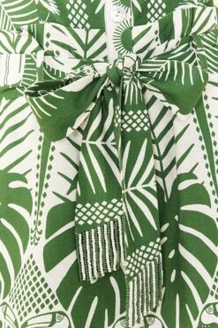 Farm Rio Off-White Macaw Elegance Romper -Farm Rio 306252 04