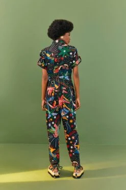 Farm Rio Zodiac Canvas Jumpsuit 9 Farm Rio Zodiac Canvas Jumpsuit -Farm Rio 306258 03