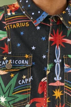 Farm Rio Zodiac Canvas Jumpsuit 10 Farm Rio Zodiac Canvas Jumpsuit -Farm Rio 306258 04