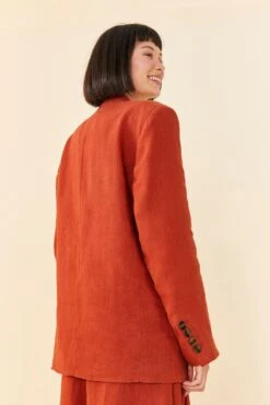 Farm Rio Brown Blazer -Farm Rio 306283 03