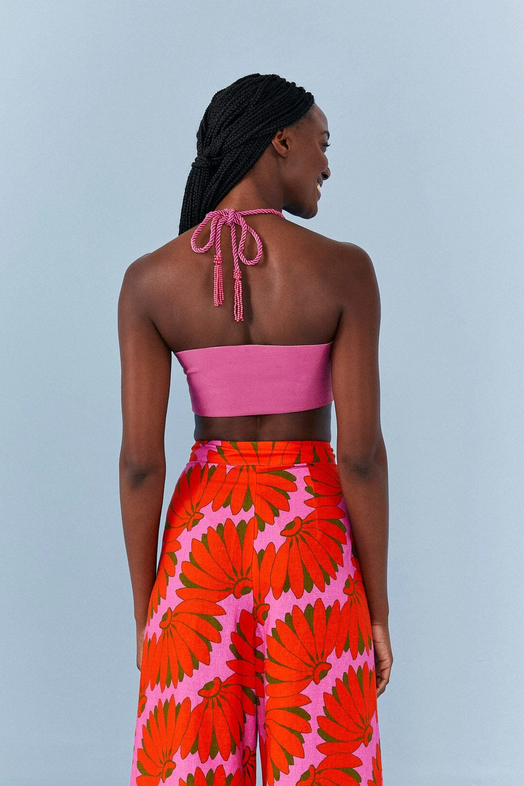 Farm Rio Pink Knit Top 4 Farm Rio Pink Knit Top - Image 2