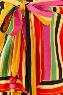 Farm Rio Rainbow Stripes Kimono 10 Farm Rio Rainbow Stripes Kimono -Farm Rio 306297 05