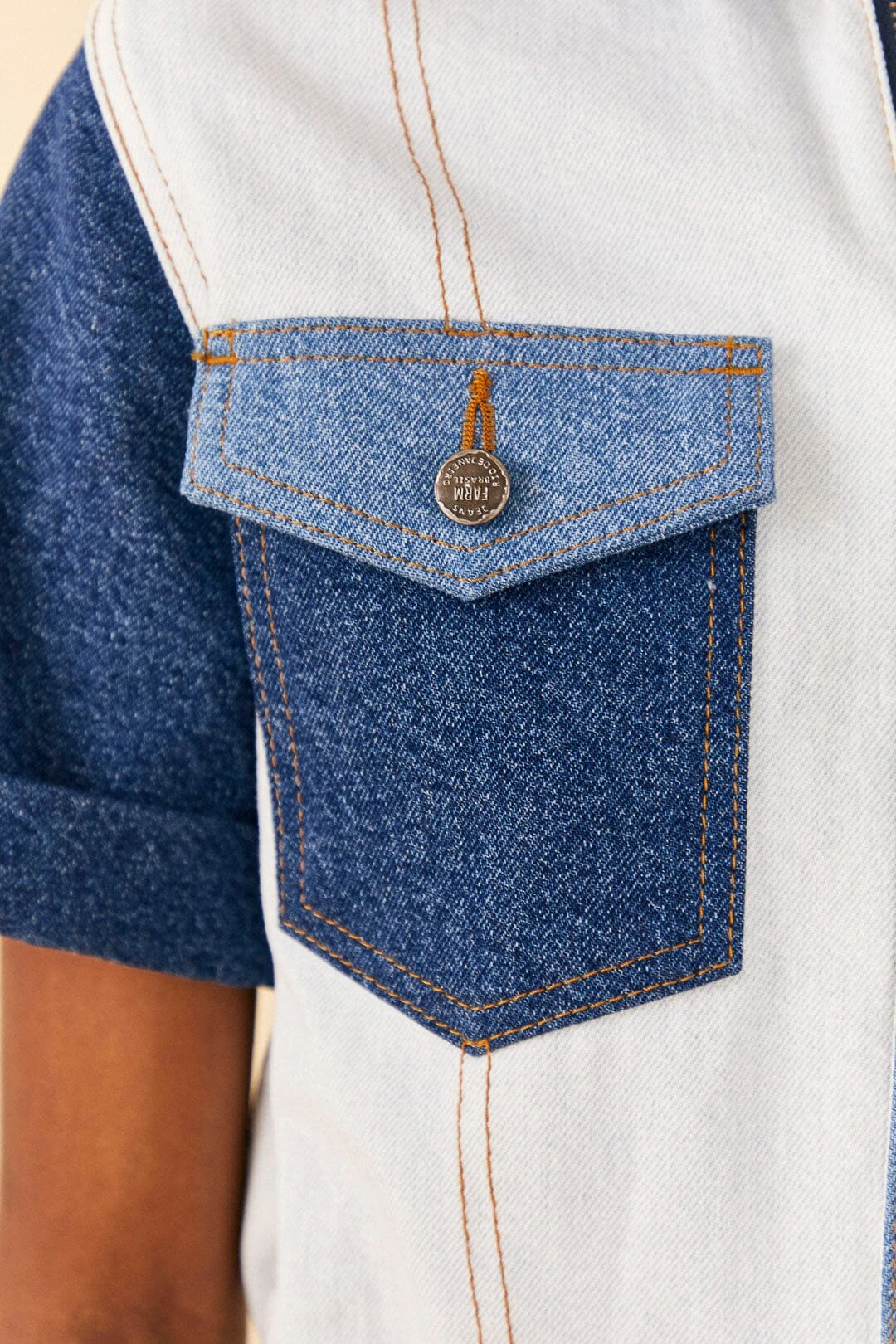 Farm Rio CUTWORK DENIM JUMPSUIT 7 Farm Rio CUTWORK DENIM JUMPSUIT - Image 5