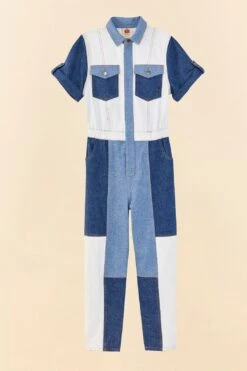 Farm Rio CUTWORK DENIM JUMPSUIT 13 Farm Rio CUTWORK DENIM JUMPSUIT -Farm Rio 306308 06