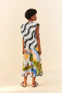 Farm Rio Black Copacabana Organic Cotton T-Shirt 9 Farm Rio Black Copacabana Organic Cotton T-Shirt -Farm Rio 306319 03