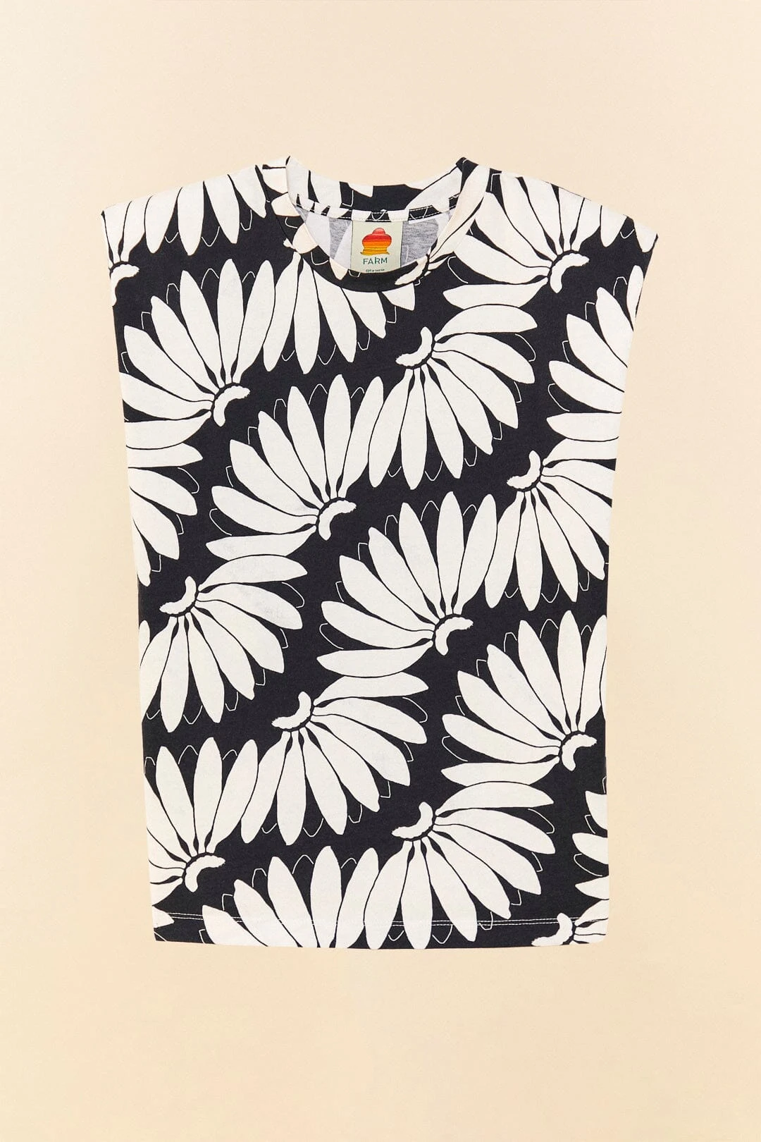 Farm Rio Black Copacabana Organic Cotton T-Shirt 7 Farm Rio Black Copacabana Organic Cotton T-Shirt - Image 5