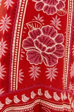 Farm Rio Red Summer Sunrise Maxi Dress -Farm Rio 306331 05