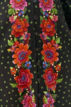 Farm Rio Black Blooming Garden Dress 12 Farm Rio Black Blooming Garden Dress -Farm Rio 306333 05