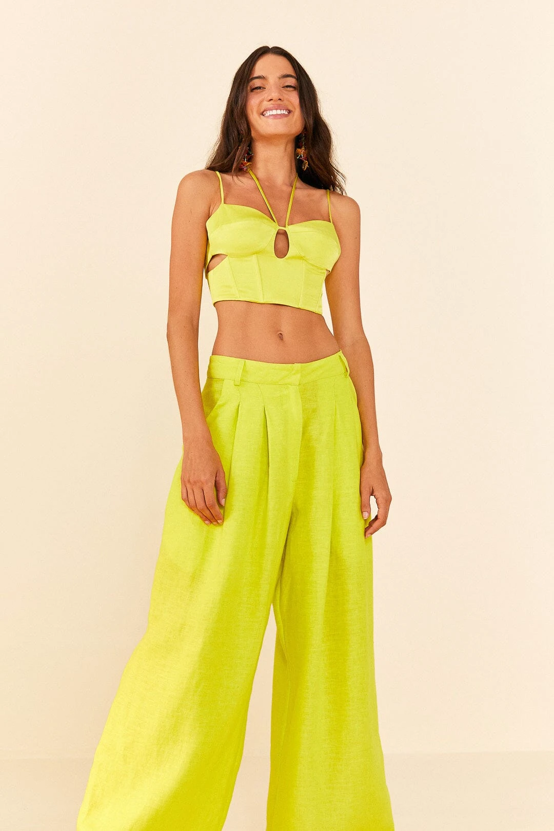 Farm Rio Lime Green Pants 3 Farm Rio Lime Green Pants