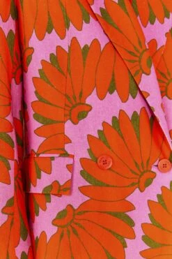 Farm Rio Pink Copacabana Blazer 12 Farm Rio Pink Copacabana Blazer -Farm Rio 306369 05