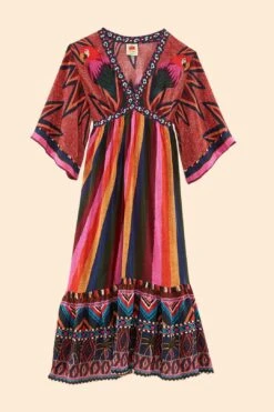 Macaw Show Maxi Dress 11 Macaw Show Maxi Dress -Farm Rio 306389