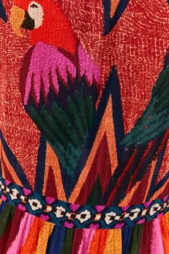Macaw Show Maxi Dress 10 Macaw Show Maxi Dress -Farm Rio 306389 05