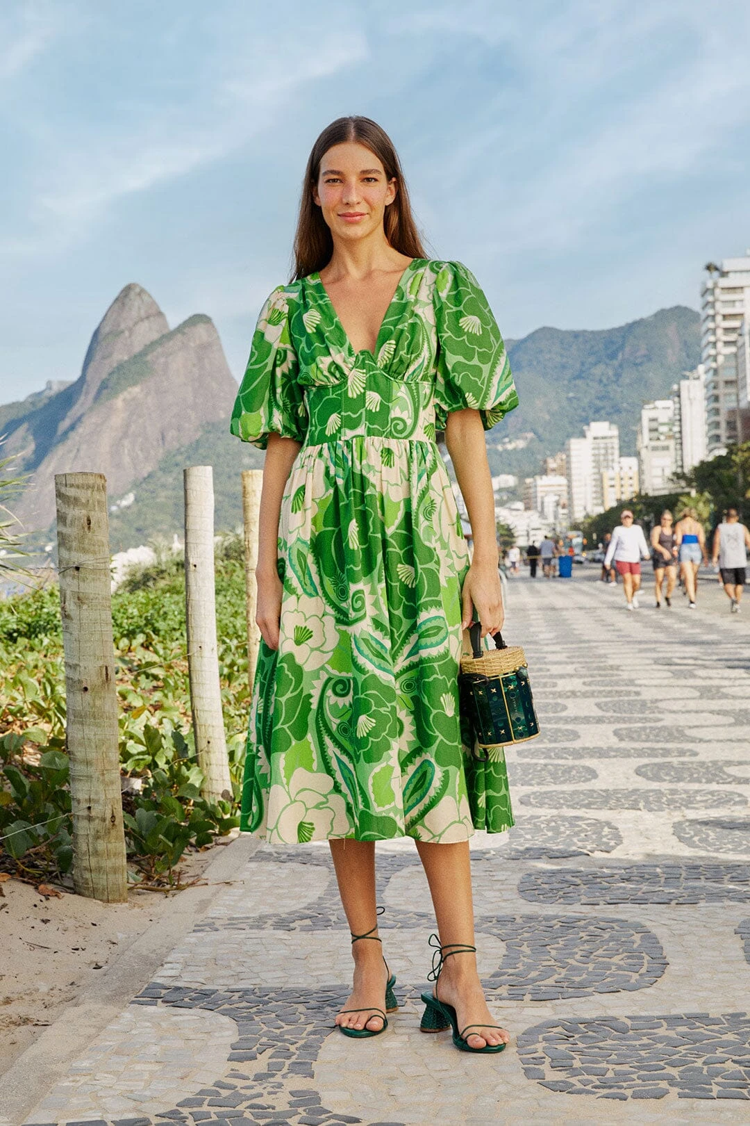 Farm Rio Tropical Groove Midi Dress 3 Farm Rio Tropical Groove Midi Dress