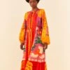 Farm Rio Sunset Patchwork Maxi Dress 2 Farm Rio Sunset Patchwork Maxi Dress -Farm Rio 306645 03