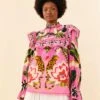 Farm Rio Pink Leopard Forest Blouse 2 Farm Rio Pink Leopard Forest Blouse -Farm Rio 306648 01