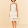 Farm Rio White Richelieu Midi Dress -Farm Rio 306656 04