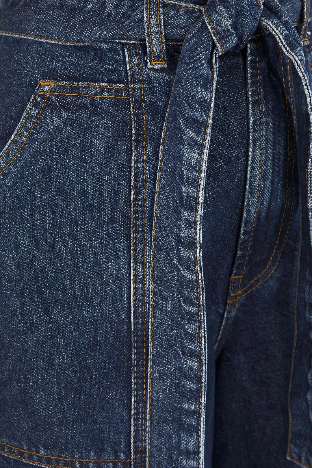 Farm Rio Dark Wash Wide Leg Denim Pants 6 Farm Rio Dark Wash Wide Leg Denim Pants - Image 4