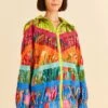 Farm Rio Mixed Prints Windbreaker 2 Farm Rio Mixed Prints Windbreaker -Farm Rio 306685 01
