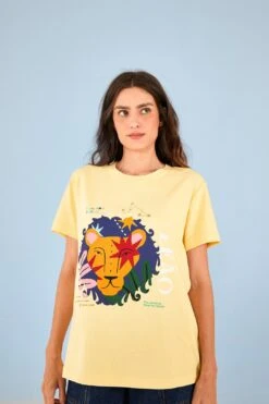 Farm Rio Leo Zodiac Organic Cotton T-Shirt