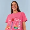 Farm Rio Libra Zodiac Organic Cotton T-Shirt -Farm Rio 306695 01