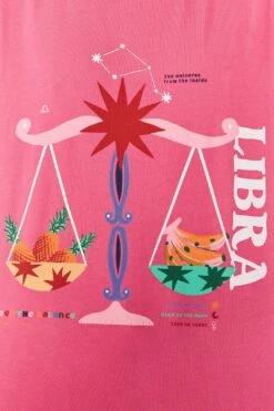 Farm Rio Libra Zodiac Organic Cotton T-Shirt 10 Farm Rio Libra Zodiac Organic Cotton T-Shirt -Farm Rio 306695 04