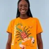 Farm Rio Scorpio Zodiac Organic Cotton T-Shirt -Farm Rio 306696 01