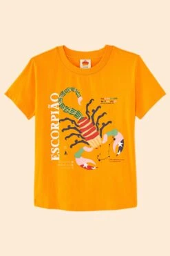 Farm Rio Scorpio Zodiac Organic Cotton T-Shirt -Farm Rio 306696 06