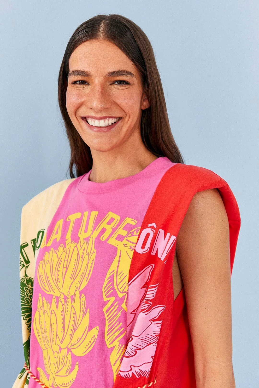 Farm Rio Mixed Prints Organic Cotton Mini Dress 5 Farm Rio Mixed Prints Organic Cotton Mini Dress - Image 3