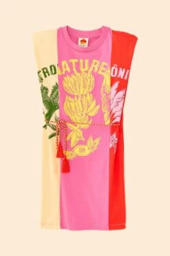 Farm Rio Mixed Prints Organic Cotton Mini Dress 13 Farm Rio Mixed Prints Organic Cotton Mini Dress -Farm Rio 306714 06