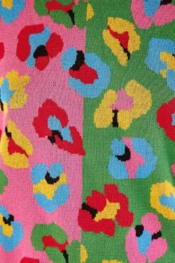 Farm Rio Mixed Fun Leopards Sweater -Farm Rio 306726 05