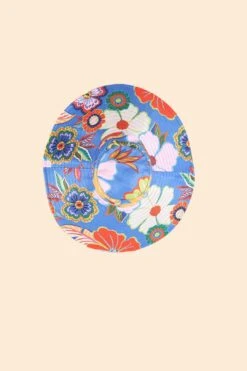 Farm Rio Orange Blooming Garden Hat 8 Farm Rio Orange Blooming Garden Hat -Farm Rio 306878 01