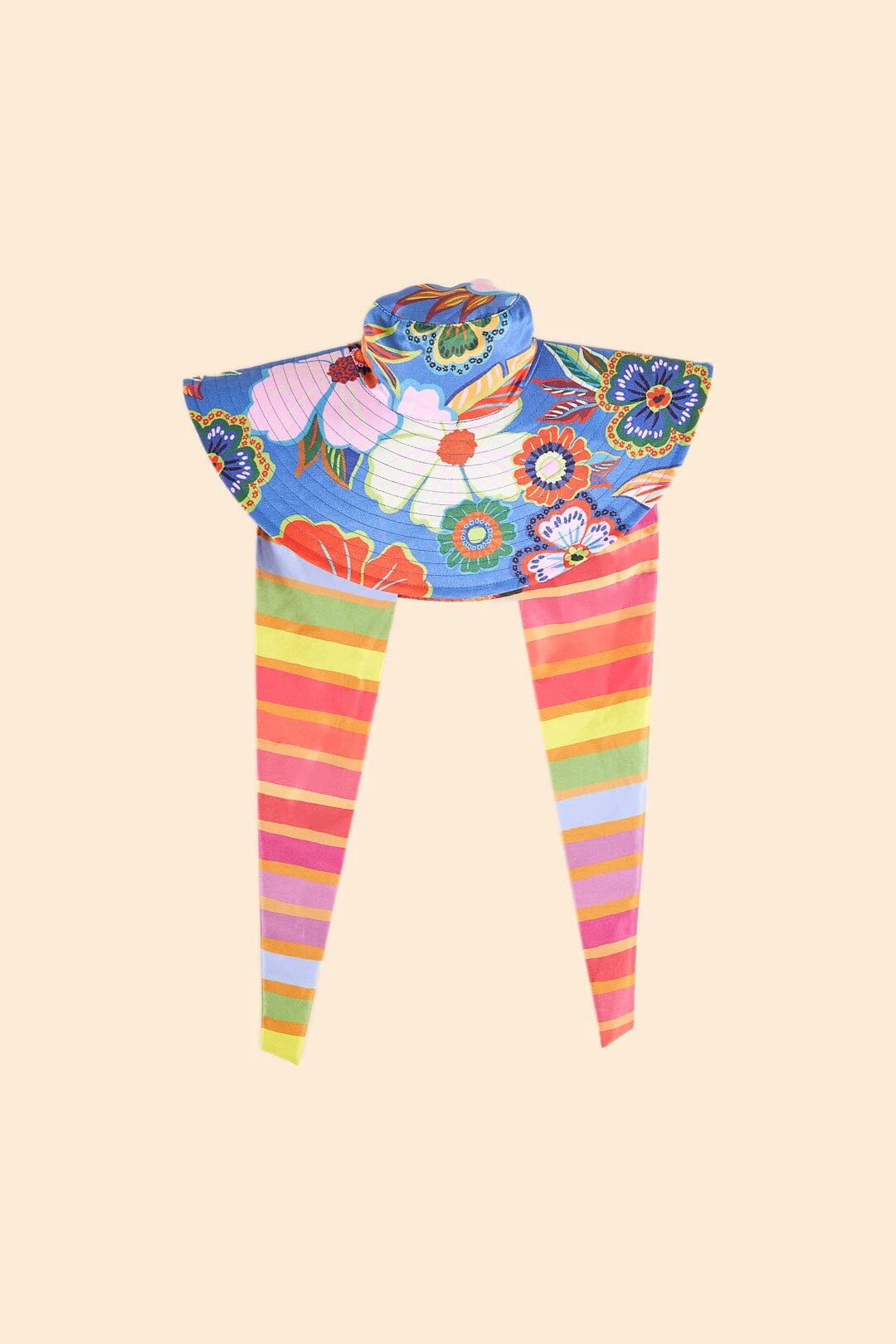 Farm Rio Orange Blooming Garden Hat 3 Farm Rio Orange Blooming Garden Hat