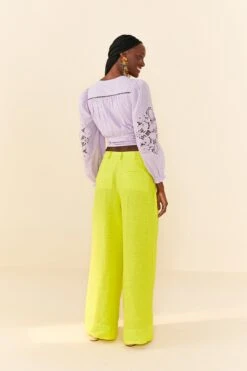 Farm Rio Lilac Lace Blouse 9 Farm Rio Lilac Lace Blouse -Farm Rio 306897 04