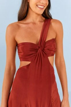 Farm Rio Brown Maxi Dress -Farm Rio 306899 03