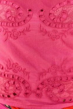 Farm Rio Pink Lace Blouse -Farm Rio 306900 041