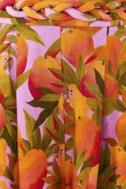 Farm Rio Lilac Mango Macaws Shorts 10 Farm Rio Lilac Mango Macaws Shorts -Farm Rio 306909 04